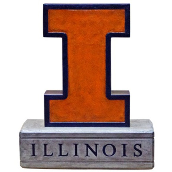Illinois "Block I Logo" College Mascot
